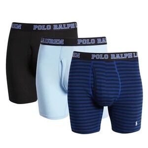 Polo Ralph Lauren 3-Pack Mens Stretch Mesh Classic Boxer Briefs Size SMALL 28-30